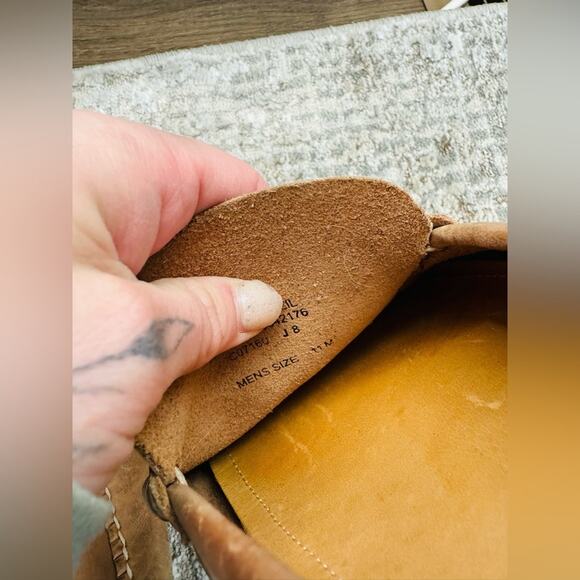 Cole Haan mens Trillby Loafers menās size tan slip ons size 11 - Picture 8 of 8